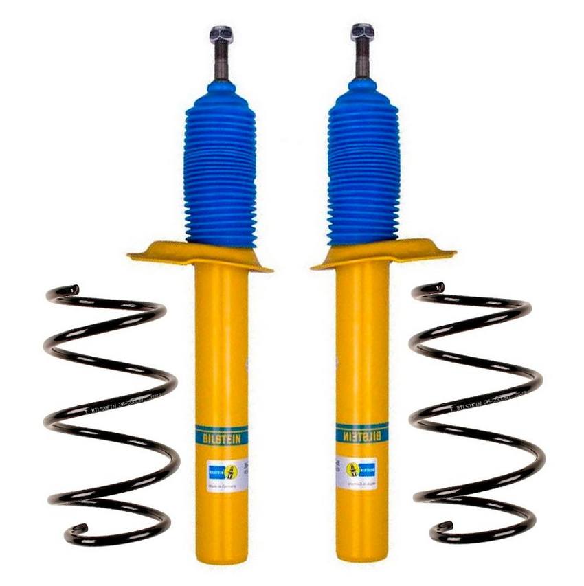 BMW Suspension Strut and Coil Spring Kit - Front (B8 Performance Plus) 31331093082 - Bilstein 3817514KIT